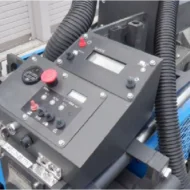 N-MOS(操作データ表示器)搭載Bau800表示パネルの写真